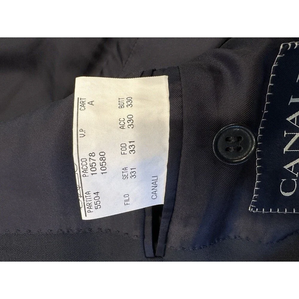 Canali buttons wool